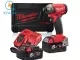 Milwaukee Máy vặn vít búa dầu pin 18V M18 FQID-502X (SET 5Ah)